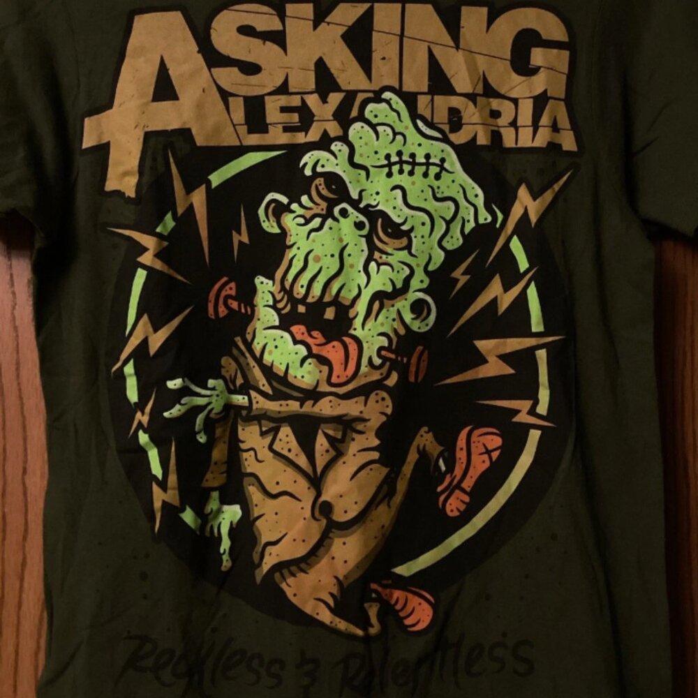 Asking Alexandria  “Recklss & Relentless”  T-Shirt